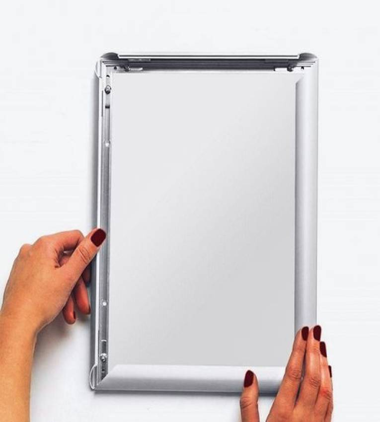 Grand CADRE ALUMINIUM CLIC CLAC taille A2 (46 x 64)cm
