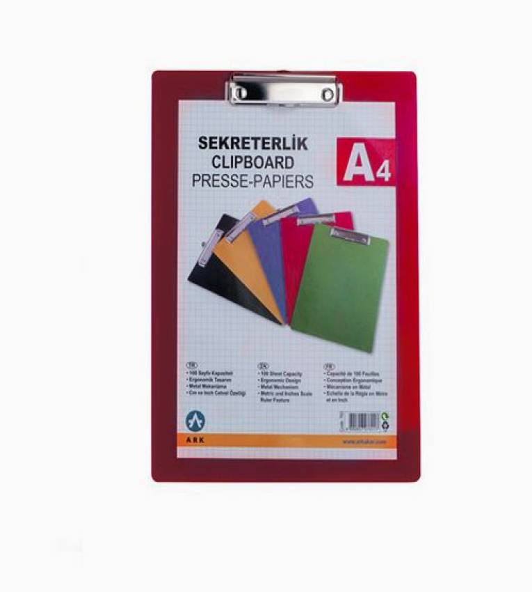 Bloc Note A Pince  presse-papiers Format A4,Solide,Pratique,Lecture,Ecriture