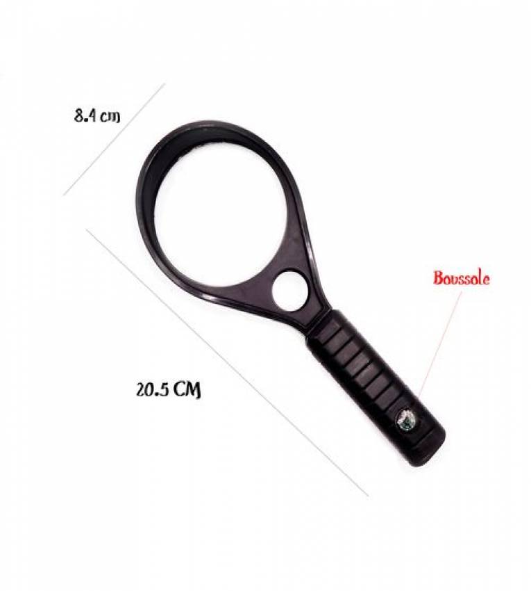 Loupe portable Optique de Diamètre 75 mm, Pour lecture âgée, Sans fatigue