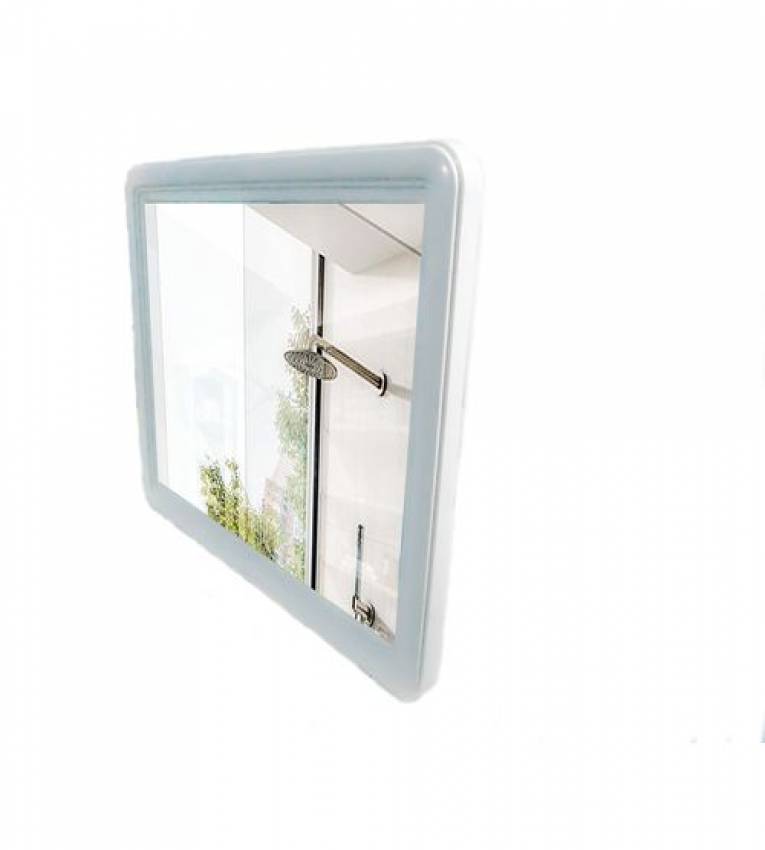 Miroir Murale de sale de Bain avec un cadre en Plastique de Taille 400 x 500 mm