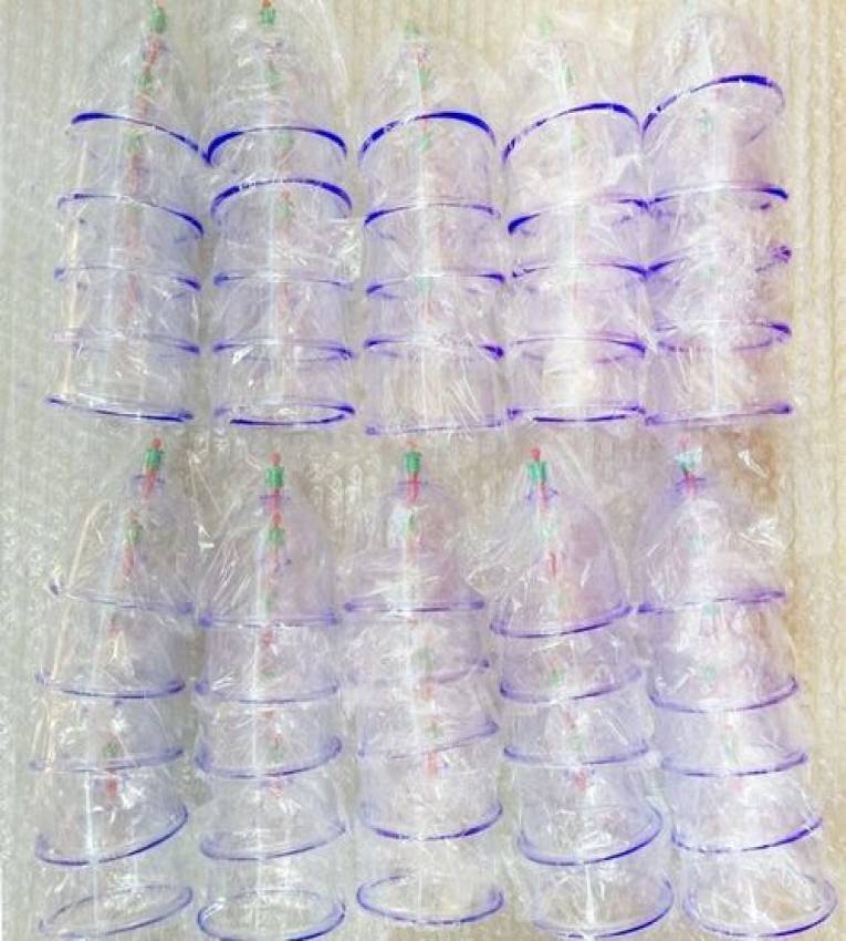 Lot de 10 ventouses (hijama) médicales de qualité supérieure  de diametre 06 cm