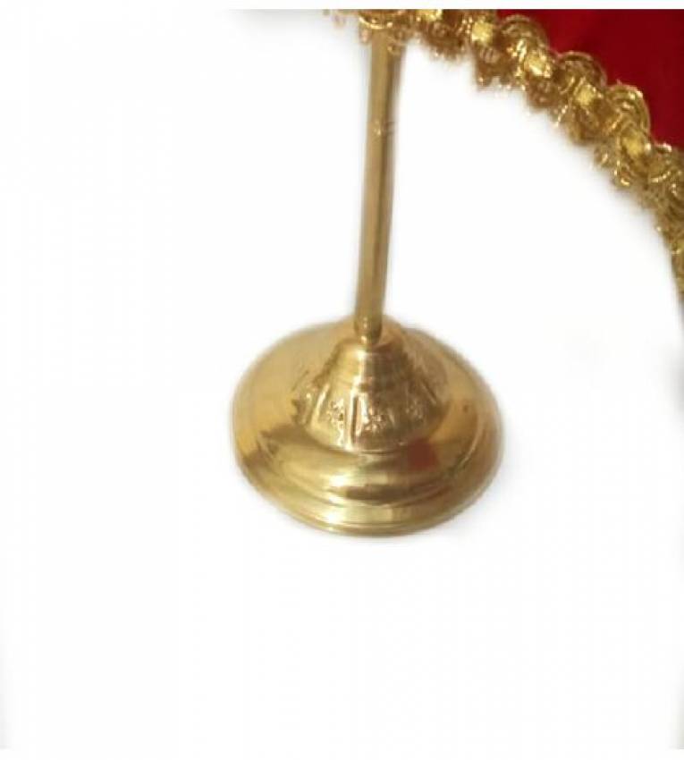 Drapeau 32cm marocain de Bureau en Cuivre