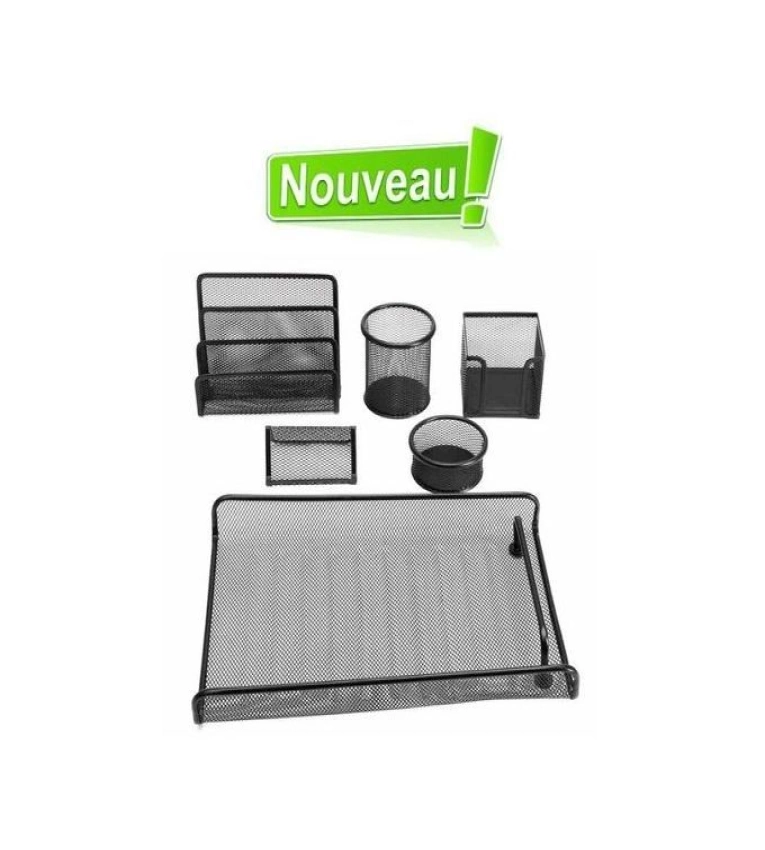 Ensemble de bureau en Métal 6 pièces