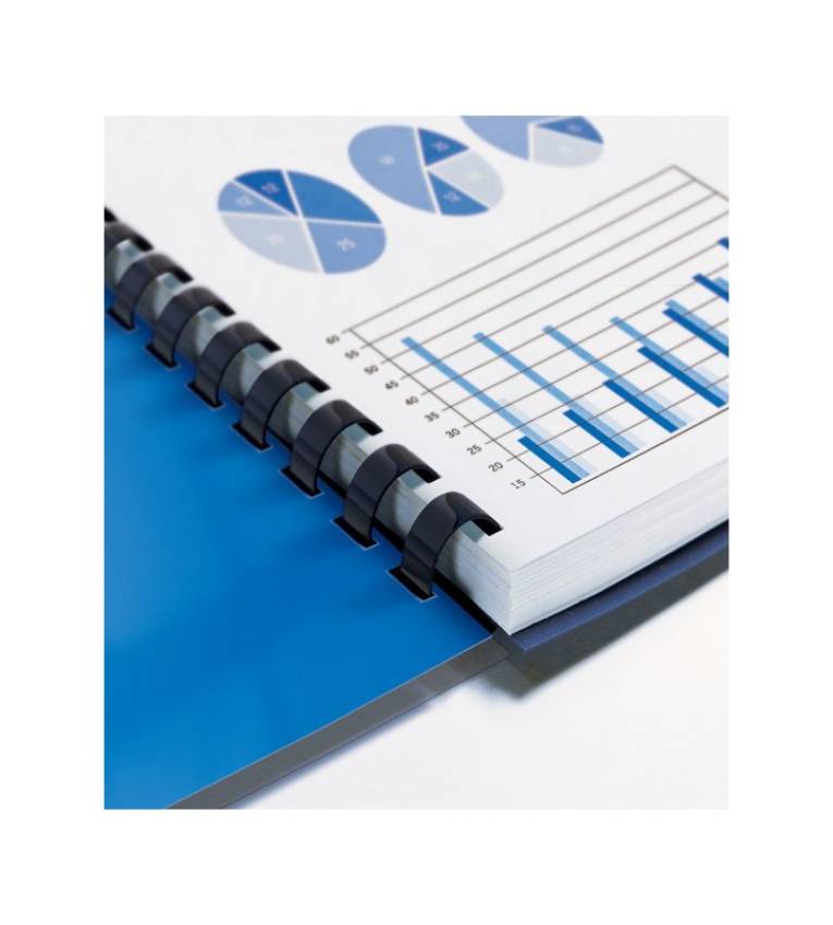 Reliure Anneaux Plastique 16mm : Organisation Facile et Soignée pour Vos Documents, 100 units