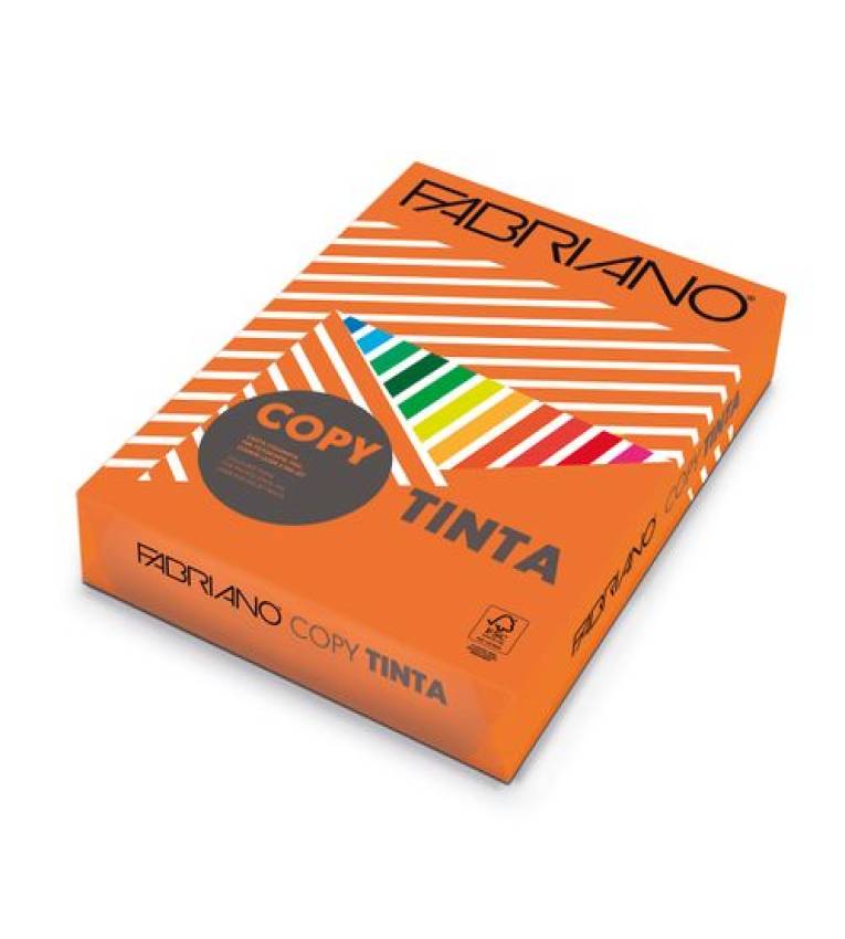 Fabriano Rame papier A4 -500 feuilles- 80g Papier naturel teinté en masse et en surface