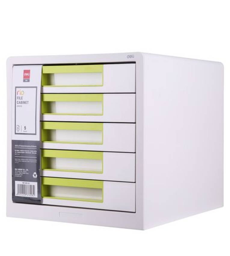 Professionnel Classeur de bureau à tiroirs en plastique, Format A4 de 5 étages