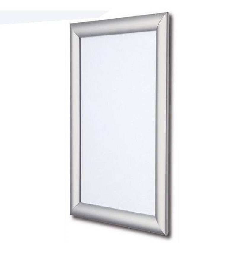 CADRE CLIC CLAC ALUMINIUM COULEUR ARGENT FORMAT A4