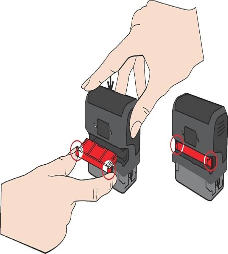 Tampon de sécurité auto-encreur Stay Safe and Healthy 4913
