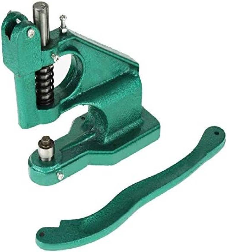 Presse à œillets professionnelle, Outil robuste et précis pour fixer les œillets sur tissu, cuir et plastique