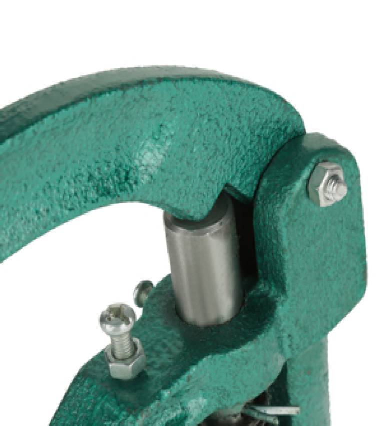 Presse à œillets professionnelle, Outil robuste et précis pour fixer les œillets sur tissu, cuir et plastique