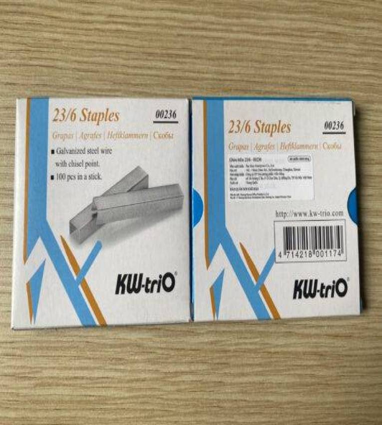 Agrafes KW-triO 23/23 – Fixation robuste pour vos documents épais