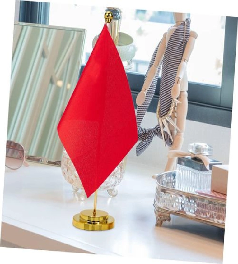 mini porte-drapeaux pour petits drapeaux pour un petit affichage de drapeau ou une décoration de bureau, très pratique et pratique.