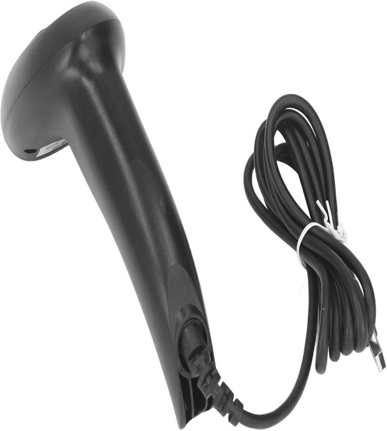 Deli S201 Scanner et Lecteur de Codes-Barres avec Double Confirmation, Technologie CCD, Design Anti-Choc , avec fil