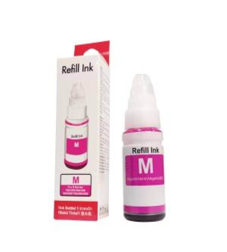 Refill Ink Printer Bouteille de Recharge d'Encre Rouge  135 ml pour Imprimantes de série G, avec Capacité d'impression d'environ 7000 pages résistante à l'eau