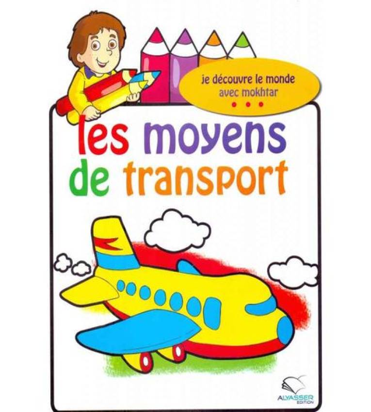 Pack de 10 Livres Educatif de Coloriage Enfant + Crayon de Couleur